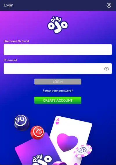 PlayOJO payment methods — Visa, PayPal, Trustly, Apple Pay